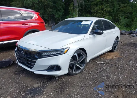 2021 Honda Accord Sport from USA, damaged, VIN 1HGCV1F33MA120222